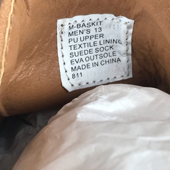 Steve Madden Men’s Tan Chukka Boots - Picture 6 of 6